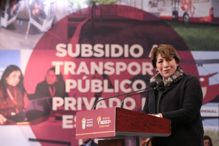 Inicia programa de regularización del transporte público mexiquense: Delfina Gómez