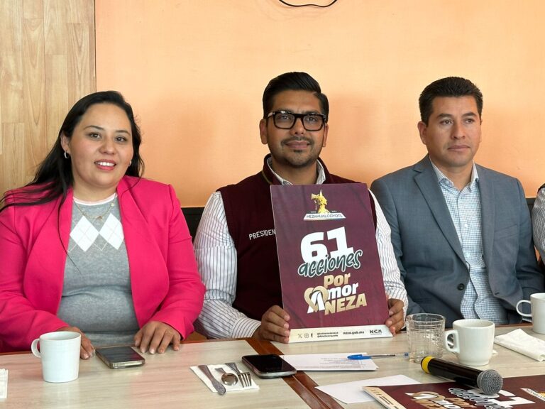 Anuncia alcalde Adolfo Cerqueda 61 obras y acciones para los primeros meses del 2024 en Nezahualcóyotl