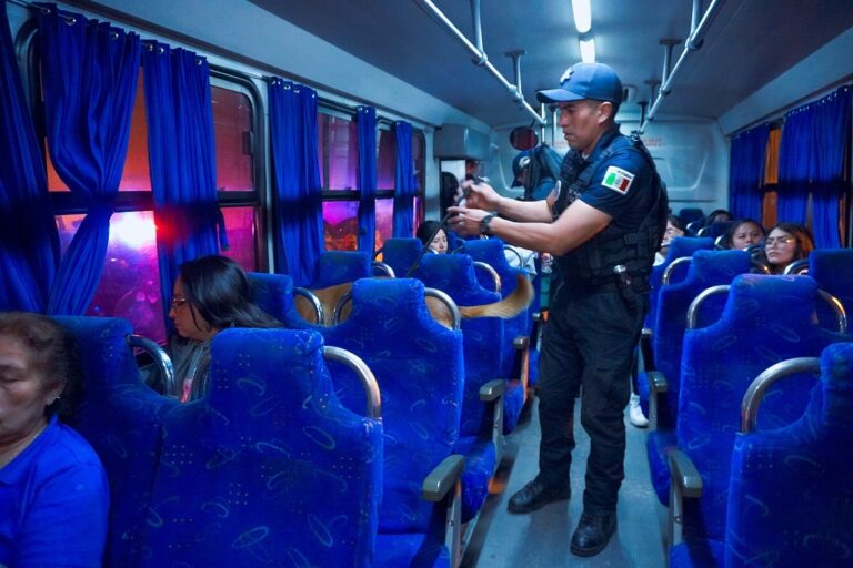 Para prevenir la comisión de ilícitos Seguridad Ciudadana de Naucalpan participó en un operativo intermunicipal