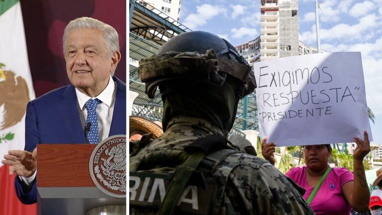 Evitando emboscadas, AMLO no visitará colonias afectadas en Acapulco