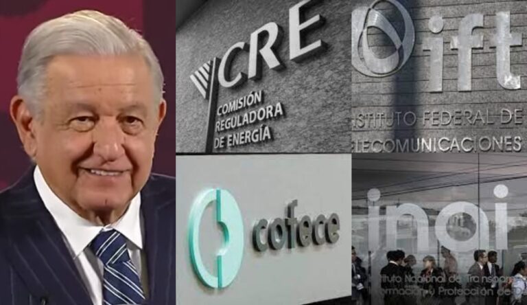 Reafirma AMLO que irá por desaparición de órganos autónomos en paquete de reformas