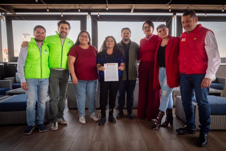 MORENA, PT Y PVEM en la CDMX firman convenio de coalición para diputaciones locales y alcaldías