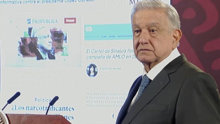 “Es falso, una vil calumnia”: AMLO dice que el Cártel de Sinaloa no financió su campaña en 2006