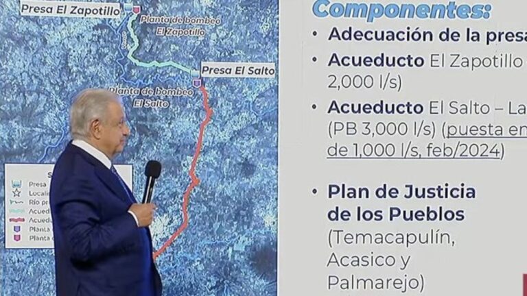 Gobierno Federal invertirá 96 mil millones en proyectos hídricos: Conagua