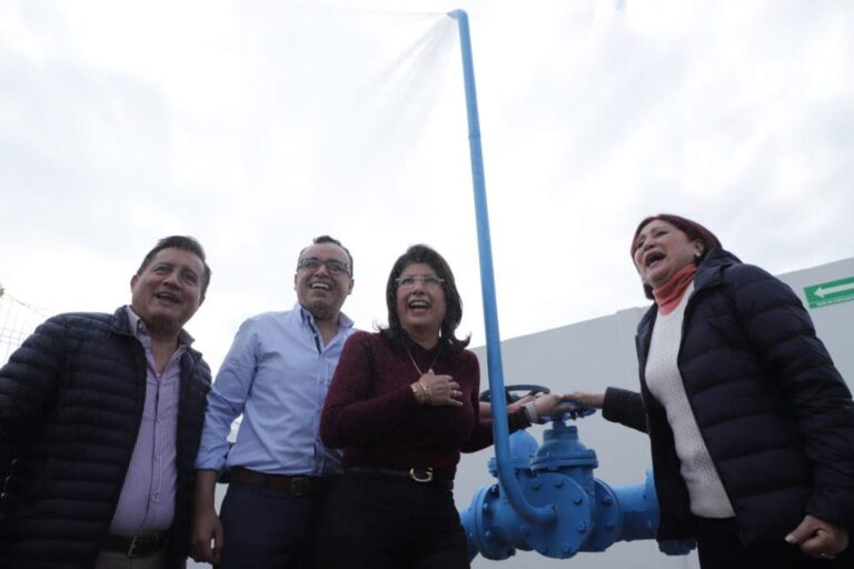 En Tecámac se garantiza el suministro de agua potable durante la temporada de estiaje