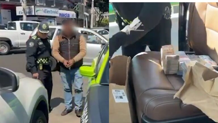 Detienen a hombre con más de 2mdp en la Miguel Hidalgo