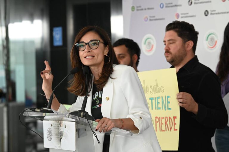 Impulsa Laura Ballesteros, Senadora de MC, comisión especial para atender crisis hídrica