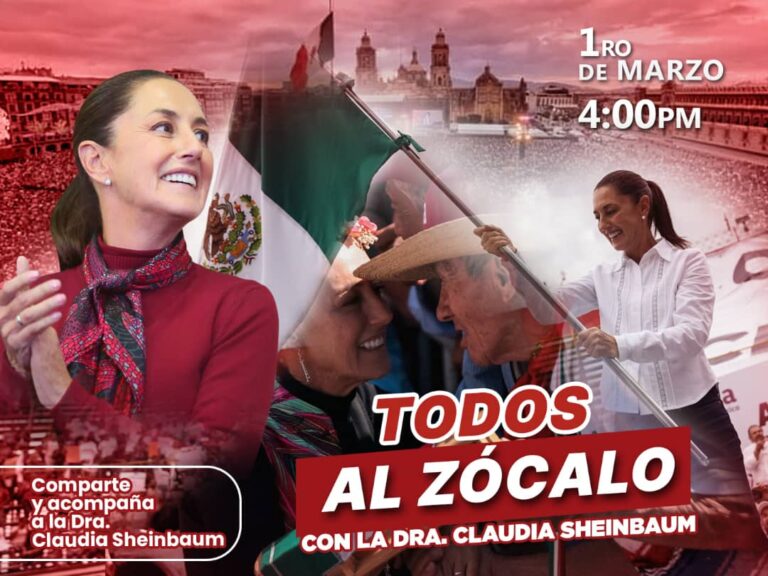 La doctora Claudia Sheinbaum, aspirante única de Morena a la presidencia de México, superó la meta de acciones de vivienda en la CDMX