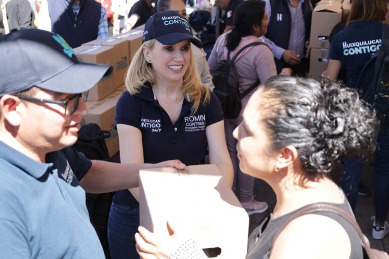 Para proporcionar alimentos de calidad y fomentar obras en marcha programas sociales en Huixquilucan