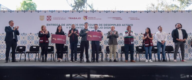 ENERO DE 2024 EL MEJOR INICIO DE AÑO EN MATERIA DE EMPLEO EN LA CIUDAD DESDE EL 2000: MARTÍ BATRES DURANTE ENTREGA DE 7 MIL APOYOS DE SEGURO DE DESEMPLEO ACTIVO, TRABAJO TEMPORAL Y EMPLEO VERDE