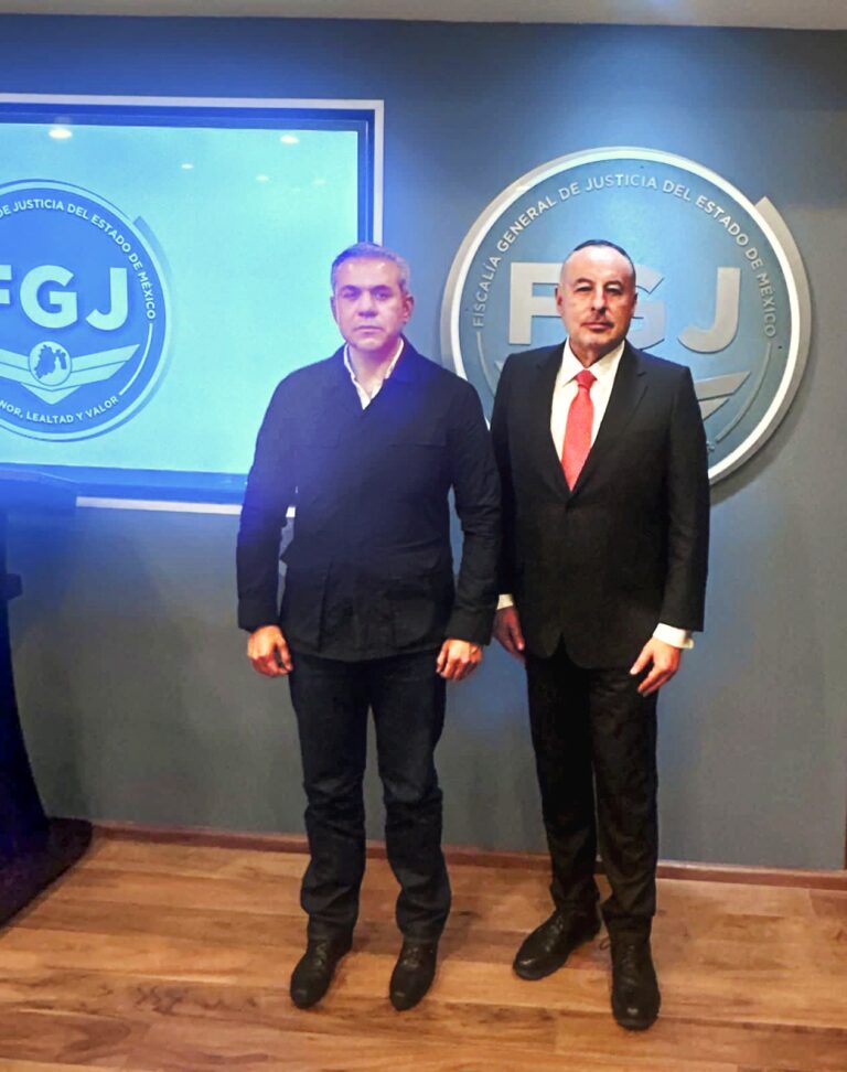 Se reúnen alcalde de Ecatepec y Fiscal del Edomex; acuerdan combatir a grupos criminales Se reúnen alcalde de Ecatepec y Fiscal del Edomex; acuerdan combatir a grupos criminales