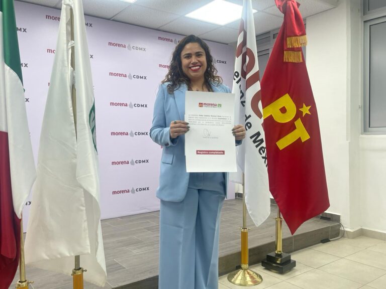 Se registra Caty Monreal ante MORENA como candidata a la alcaldía Cuauhtémoc