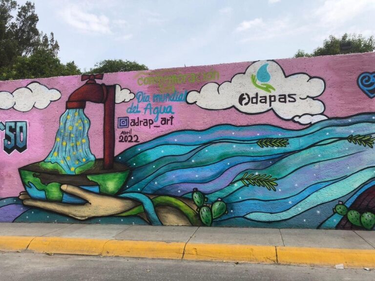 ODAPAS de Tecámac Realiza Concurso de Murales y Grafitti para Fomentar el Cuidado del Agua