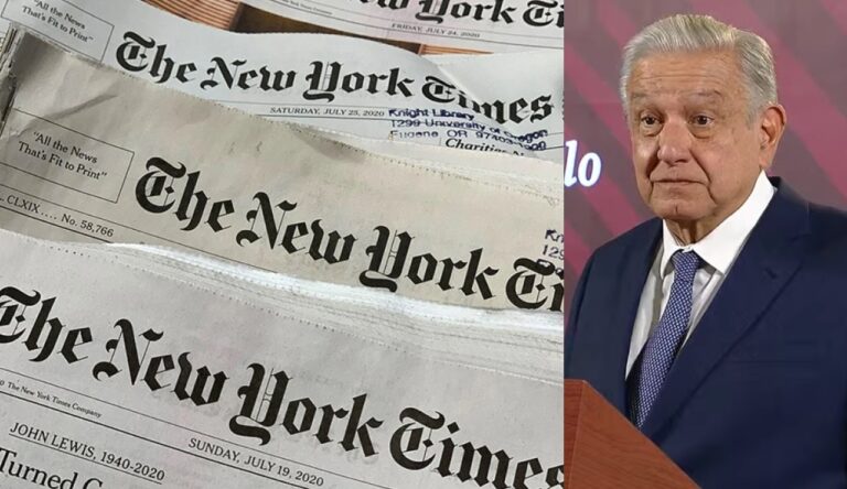 AMLO descarta error por revelar teléfono de periodista del NYT: no pasa nada, que lo cambie