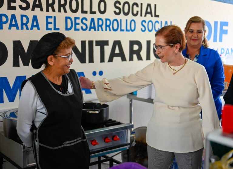 La inauguración del tercer Comedor Comunitario es parte de la estrategia para revitalizar Naucalpan: Angélica Moya