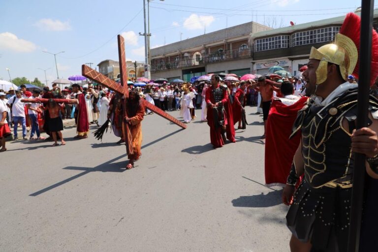 Habrá representación del viacrucis y celebraciones litúrgicas en los 12 pueblos originarios de Tecámac