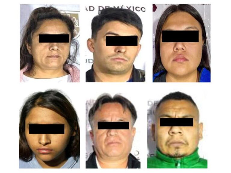 Caen 6 de la AntiUnión Tepito; entre estos está ‘La Patrona’, esposa de ‘El Tortas’