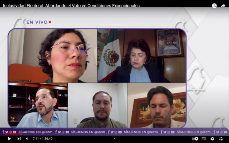 Genera IECM condiciones para posibilitar un voto informado a personas en prisión preventiva