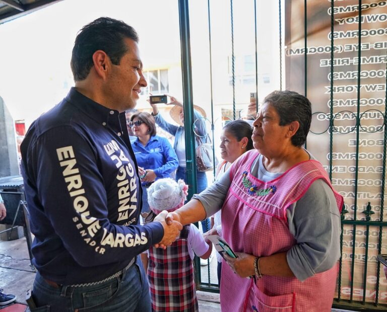Desde el Senado de la República defenderé al país y al estado de México: Enrique Vargas