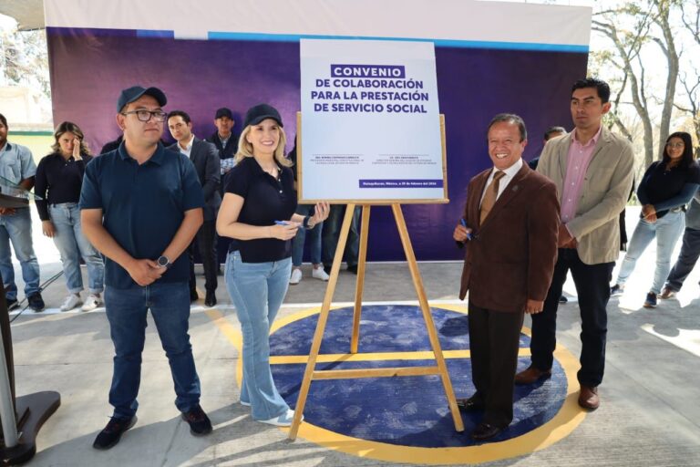 FIRMA HUIXQUILUCAN CONVENIO DE COLABORACIÓN CON EL CECYTEM PARA MEJORAR PREPARACIÓN DE LOS ALUMNOS