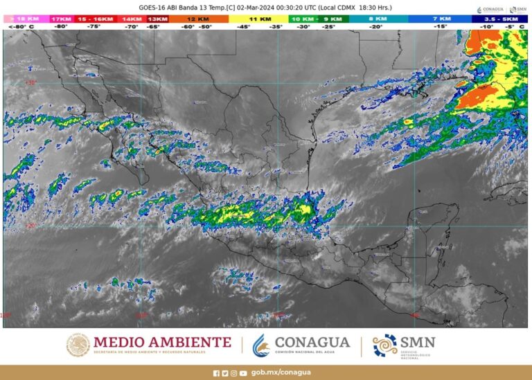 Se pronostica ambiente de frío a muy frío durante la noche de hoy en el noroeste y norte de México