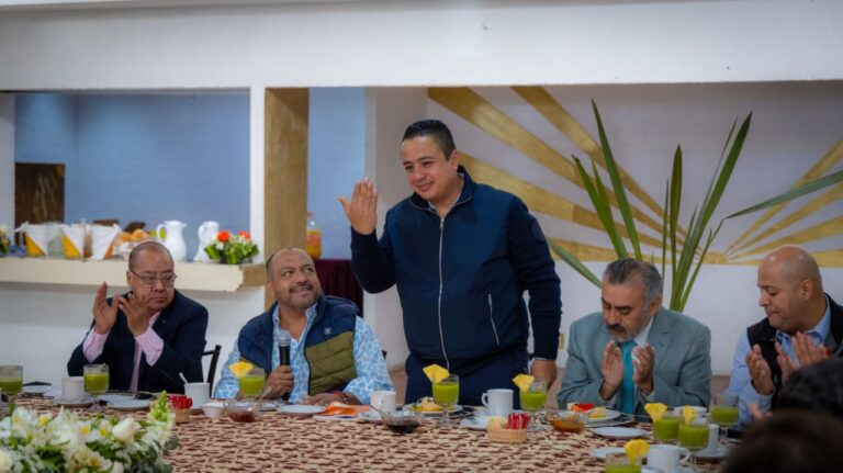 Janecarlo Lozano se reúne con líderes del SUTGCDMX