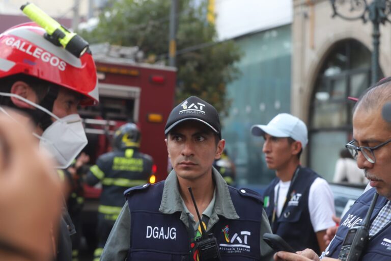 Contralan fuego en restaurante Enrique