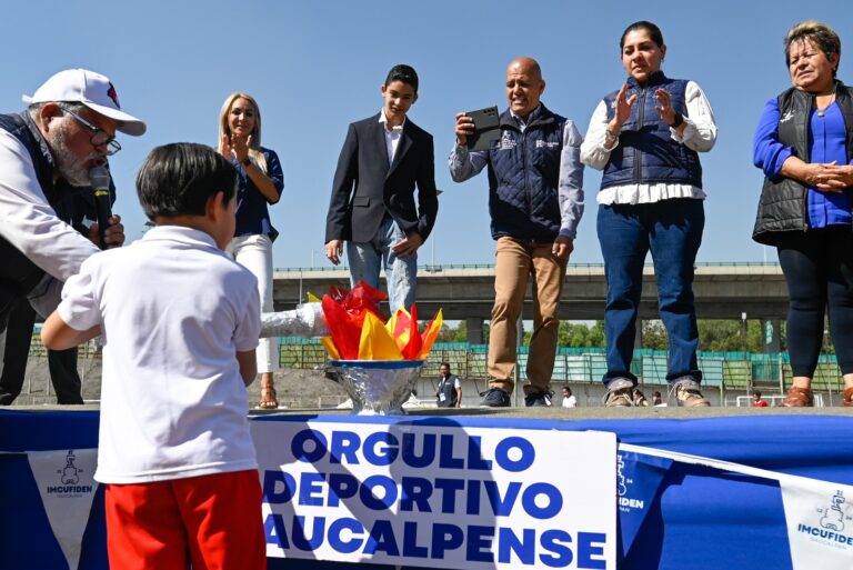 Realiza Naucalpan miniolimpiada pequeños grandes atletas