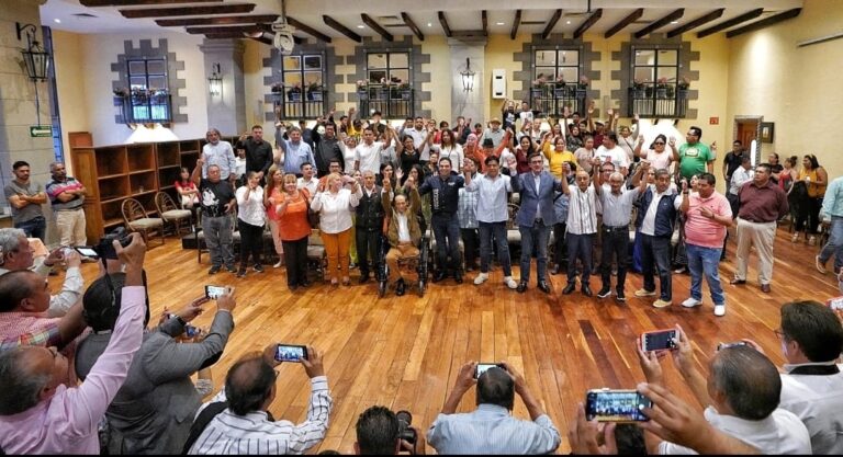 100 LIDERAZGOS DEL PARTIDO VERDE ECOLOGISTA CON SU ESTRUCTURA DE MÁS DE 9 MIL PERSONAS SE SUMAN A LA CAMPAÑA DE ENRIQUE VARGAS AL SENADO