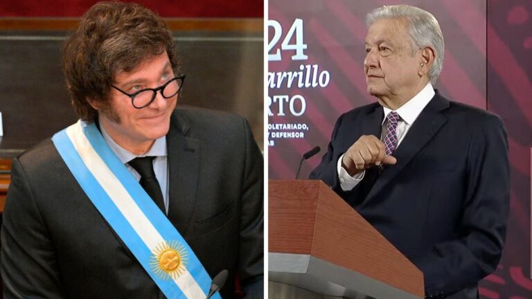 AMLO arremete contra Milei: “modelo neoliberal fracasado no rige en México”