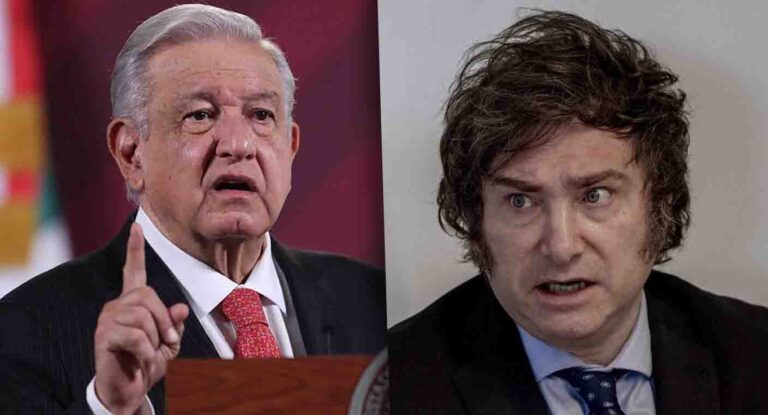 Claudia Sheinbaum defiende al presidente AMLO ante críticas de Javier Milei