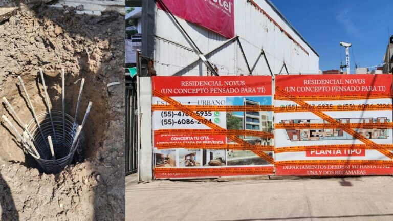 Suspenden obra que habría provocado daño a tunel de la L12 del Metro