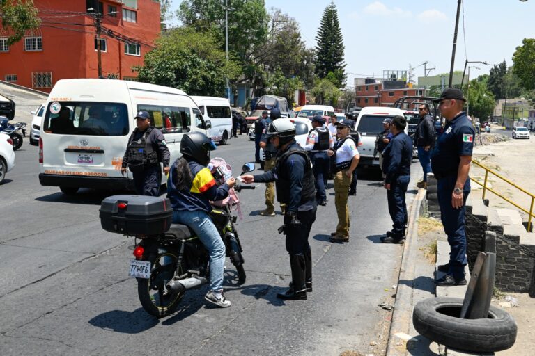Da resultados operativo masivo contra robo de vehículos en Naucalpan