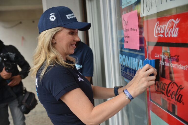 “La seguridad será el eje principal de mi campaña”: Romina Contreras