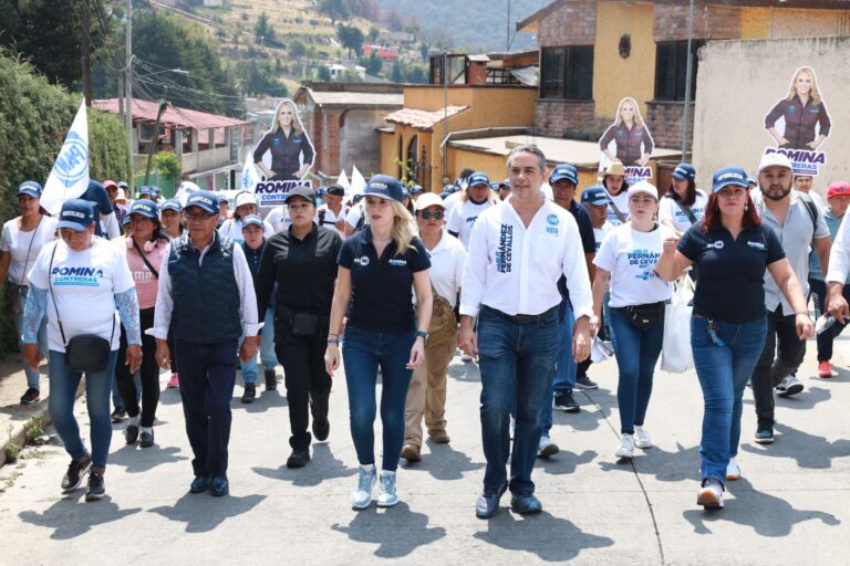 Promete Romina Contreras creación de un parque recreativo y deportivo en la zona tradicional de Huixquilucan