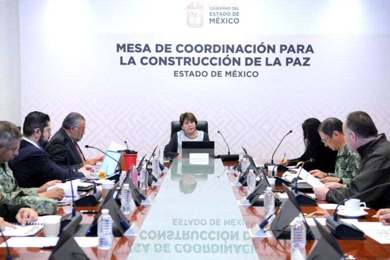 Autoridades de los tres órdenes de gobierno dan seguimiento a la estrategia de seguridad en el Edoméx