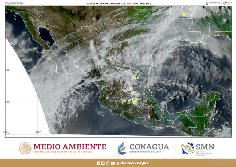 Se pronostican rachas de viento de fuertes a muy fuertes en el norte y noreste de México