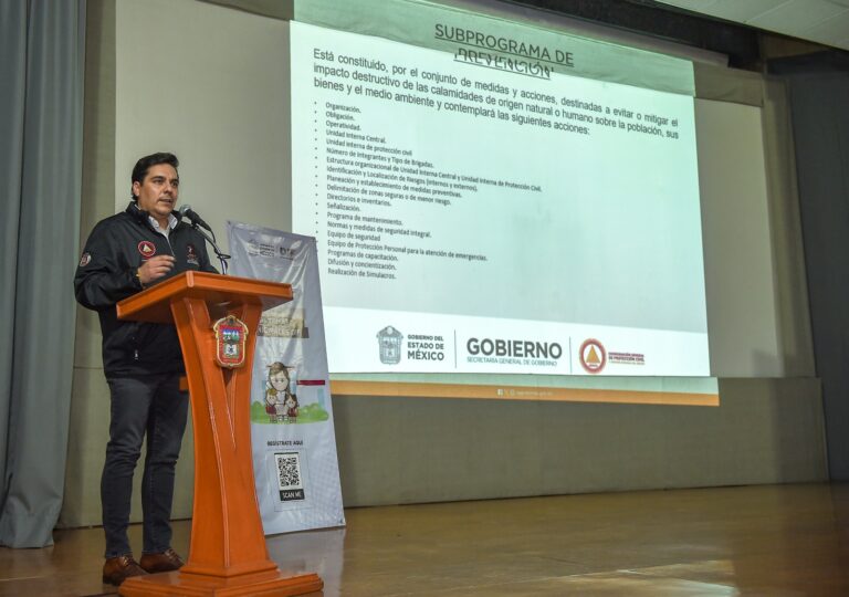 Capacitan DIFEM y Protección Civil a responsables de estancias infantiles en el EdoMéx