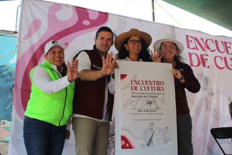 Gaby Osorio garantizará acceso a la cultura y deporte para Tlalpan