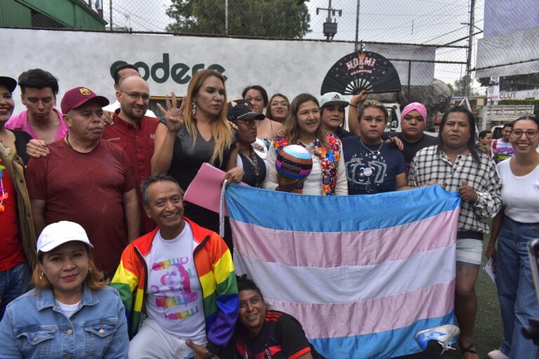 Comunidad LGBTTTIQ+ de Azcapotzalco respalda a Nancy Núñez rumbo a la alcaldía