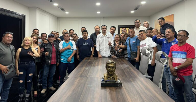 Se suman al proyecto de Torruco los lideres del STGCDMX en Miguel Hidalgo