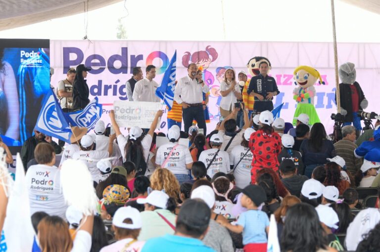 PEDRO RODRÍGUEZ PROPONE DUPLICAR NÚMERO DE BECAS ESTUDIANTILES, PARA SEGUIR CAMBIANDO A ATIZAPÁN DE ZARAGOZA