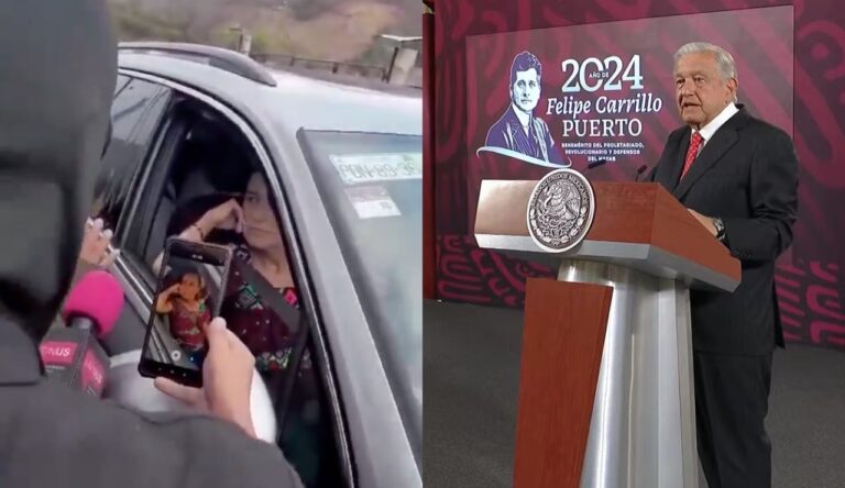 Minimiza AMLO que encapuchados se acercaran a Sheinbaum; acusa montaje