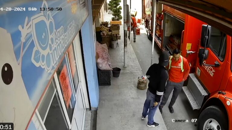 Caen sujetos que asaltaron a repartidores de refrescos en Tláhuac