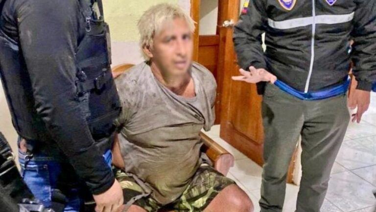 Ecuador captura a líder criminal que se fugó de cárcel durante arremetida narco