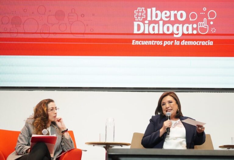 Xóchitl Gálvez en la Ibero: en mi gobierno, las embajadas no serán cuevas de delincuentes