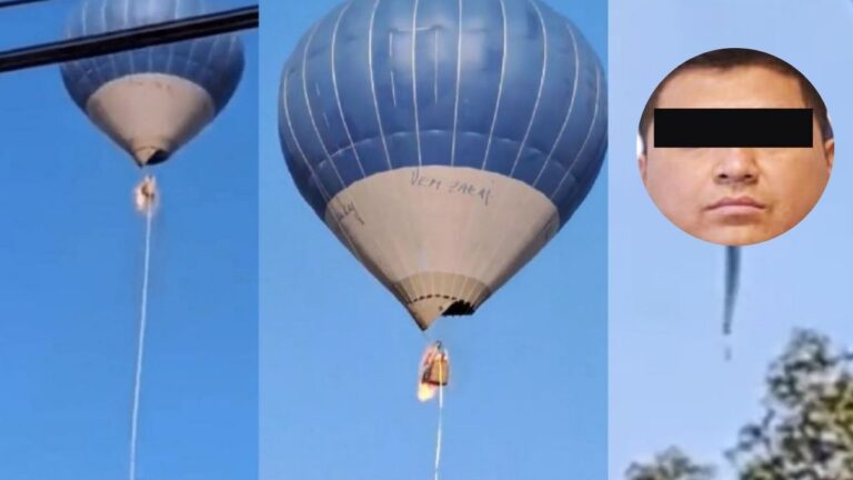 Vinculan a proceso a empleado por accidente fatal en globo aerostático en Teotihuacán