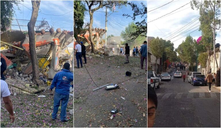 Estalla vivienda por acumulación de gas en Tlalpan; desalojan Conalep cercano