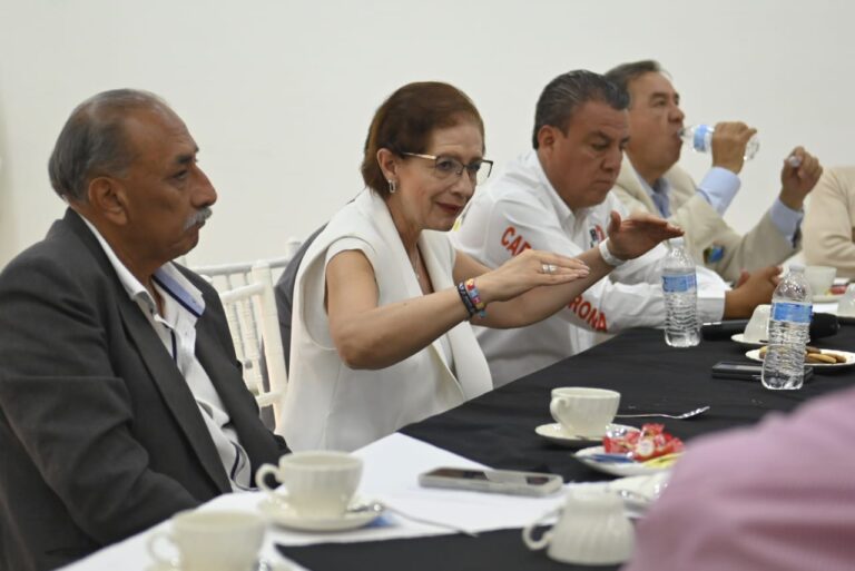 Rotarios darán su voto a Angélica Moya el próximo 2 de junio