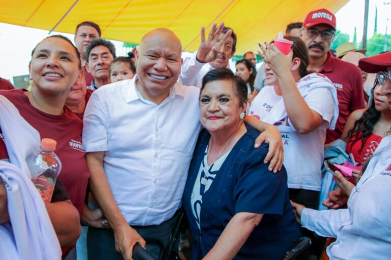 Raciel Pérez Cruz intensifica su campaña en Tlalnepantla a días de las elecciones